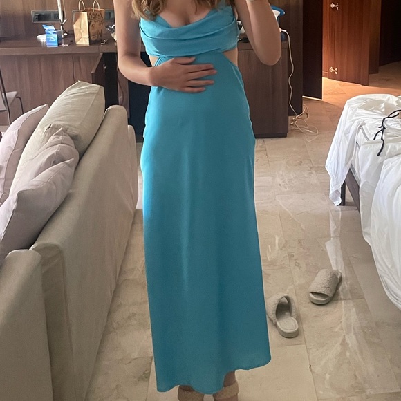 Hello Molly Blue Purely Formed Maxi Dress - Picture 2 of 3